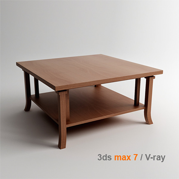 3ds max design coonley - Coonley Coffee Table by lajhar